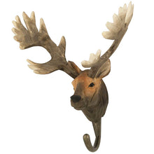 Load image into Gallery viewer, Hand Carved Red Deer Hook