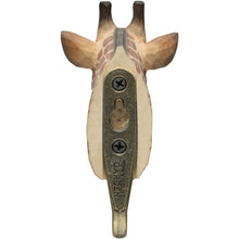 Load image into Gallery viewer, Hand Carved Giraffe Hook