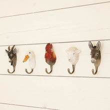 Load image into Gallery viewer, Hand Carved Duck Hook