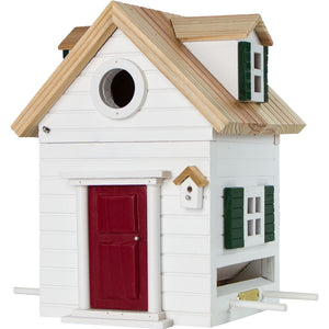 Multiholk - New England Cottage Bird Feeder Bird House