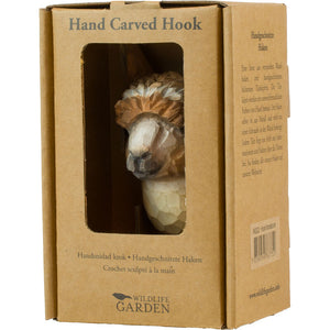 Hand Carved Alpaca Hook