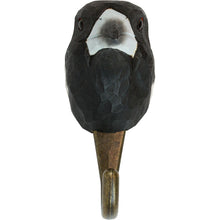 Load image into Gallery viewer, Hand Carved Magpie Hook