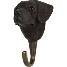 Load image into Gallery viewer, Hand Carved Labrador Retriever Hook