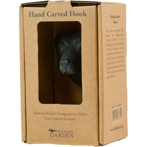 Hand Carved Labrador Retriever Hook