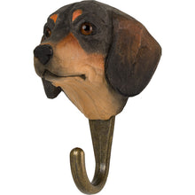 Load image into Gallery viewer, Hand Carved Dachshund Hook