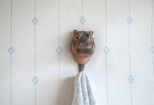 Load image into Gallery viewer, Hand Carved Hippopotamus Hook