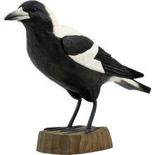 Load image into Gallery viewer, Hand Carved DecoBird Magpie