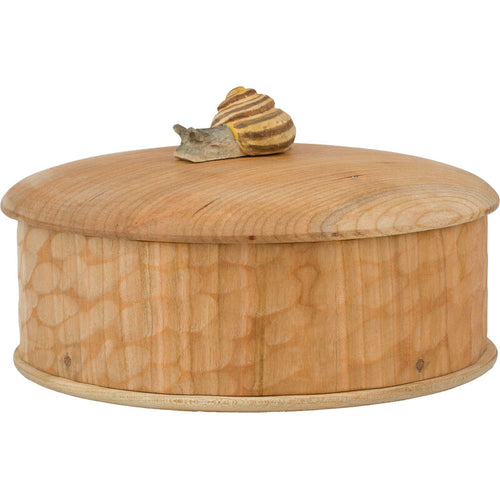 Wooden Snail Box