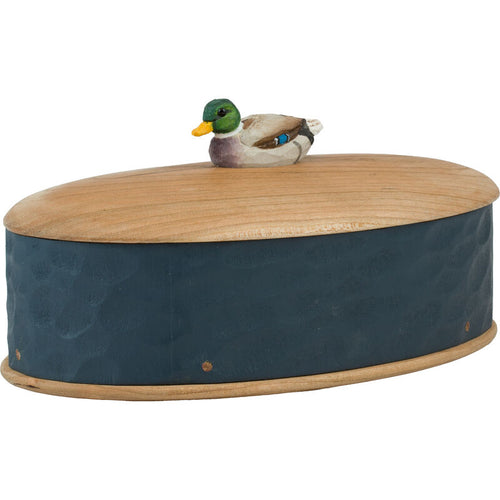 Wooden Mallard Duck Box