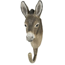 Load image into Gallery viewer, Hand Carved Donkey Hook