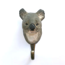 Load image into Gallery viewer, Hand Carved Koala Hook