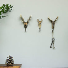 Load image into Gallery viewer, Hand Carved Red Deer Hook