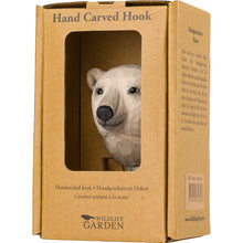 Load image into Gallery viewer, Hand Carved Polar Bear Hook