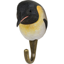 Load image into Gallery viewer, Hand Carved Penguin Hook