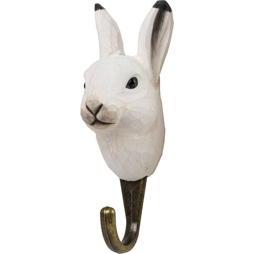 Hand Carved Arctic Hare Hook