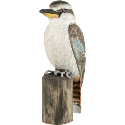 Hand Carved DecoBird Kookaburra