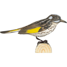 Load image into Gallery viewer, Hand Carved DecoBird New Holland Honeyeater
