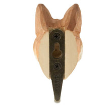 Load image into Gallery viewer, Hand Carved Red Fox Hook