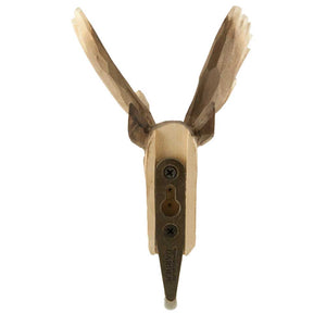 Hand Carved Moose Hook
