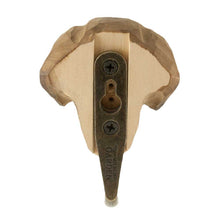 Load image into Gallery viewer, Hand Carved Dog Hook