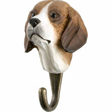 Load image into Gallery viewer, Hand Carved Dog Hook