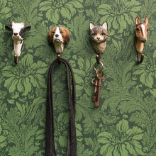 Load image into Gallery viewer, Hand Carved Dog Hook